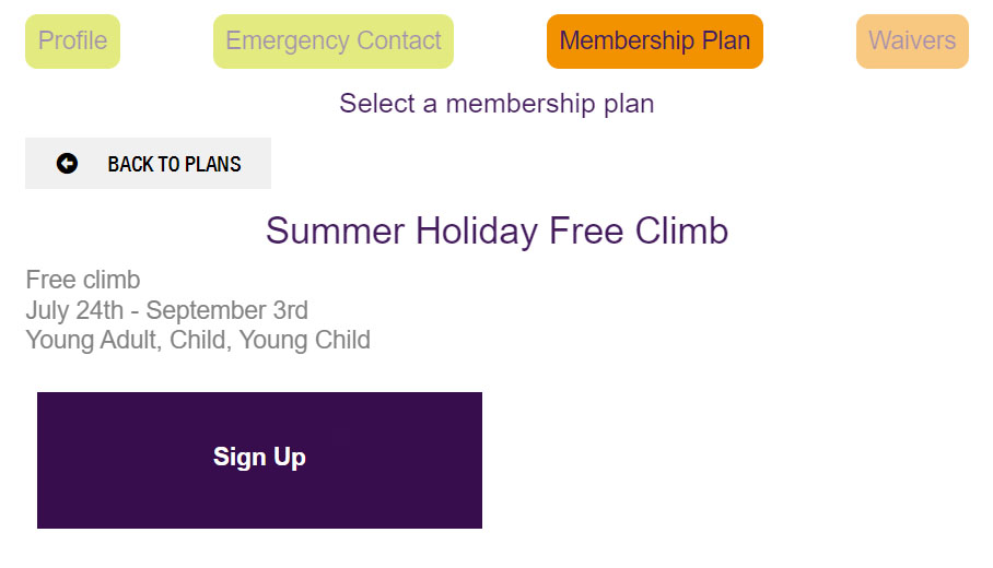 Summer Pass Clip 'n Climb Plymouth